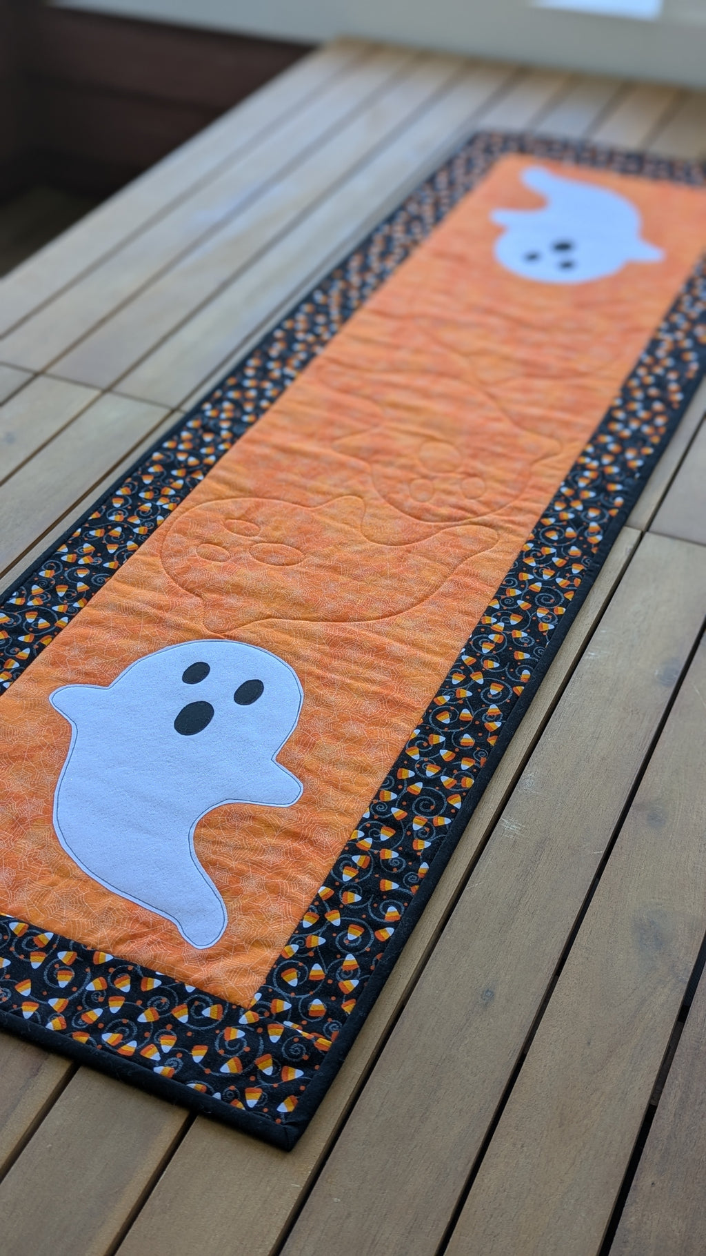 Halloween Ghost - Quilted Table Runner Pattern
