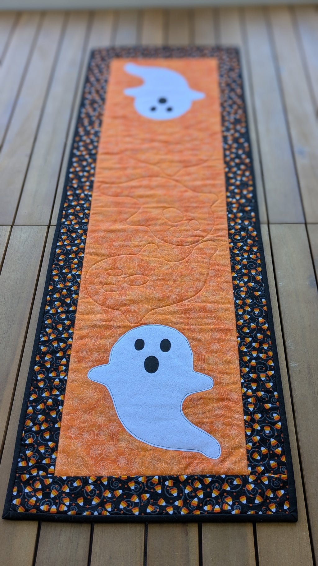Halloween Ghost - Quilted Table Runner Pattern