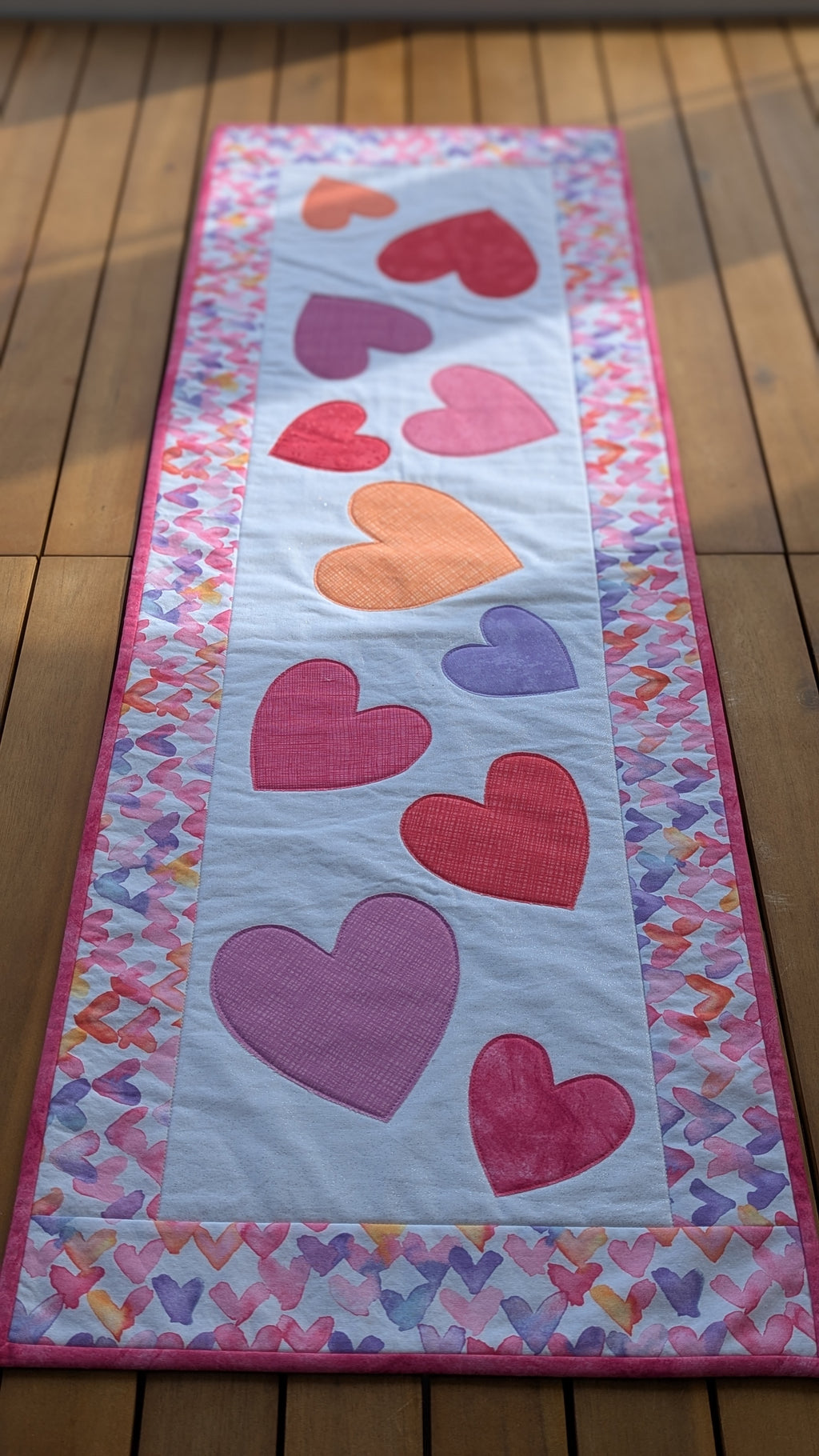 Valentine’s Day - Quilted Table Runner Pattern