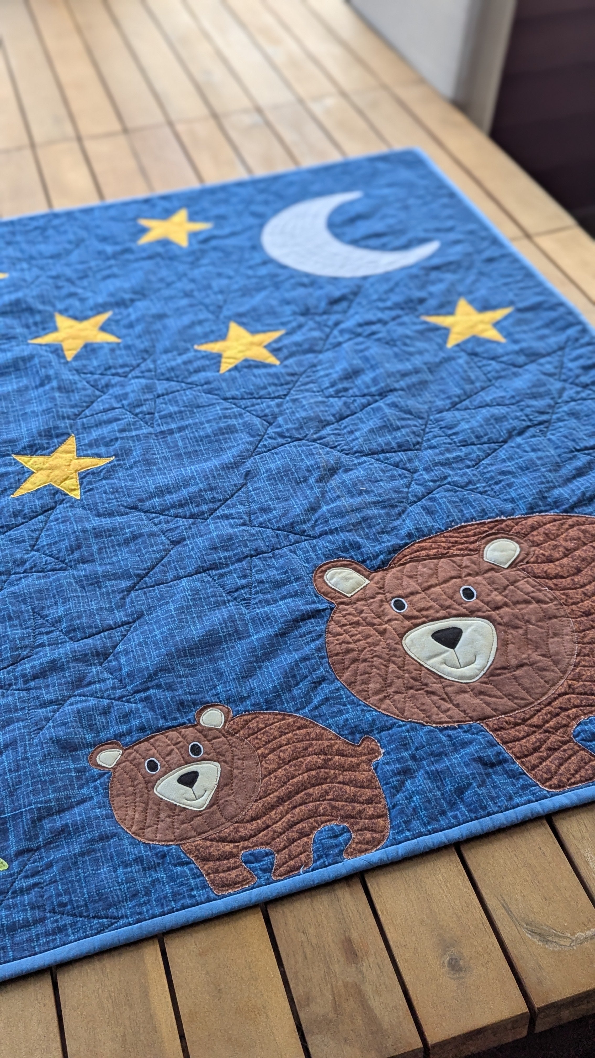 Goodnight, Little Bear - Baby Quilt Pattern