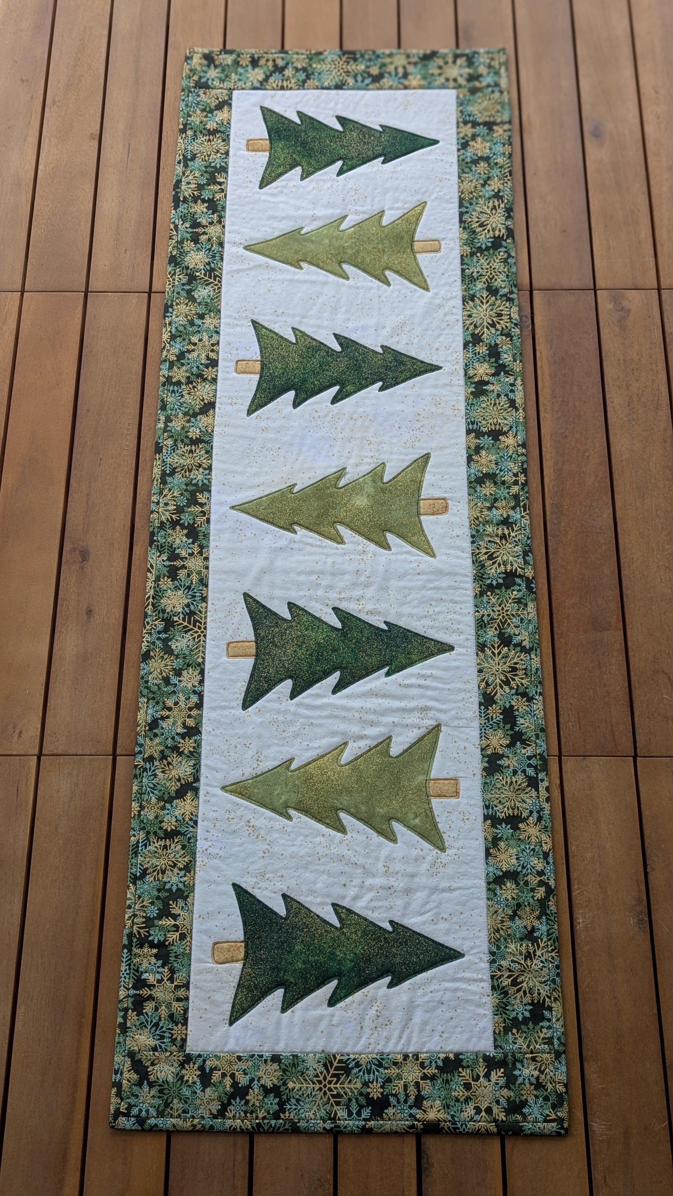 Christmas Tree - Quilted Table Runner Pattern