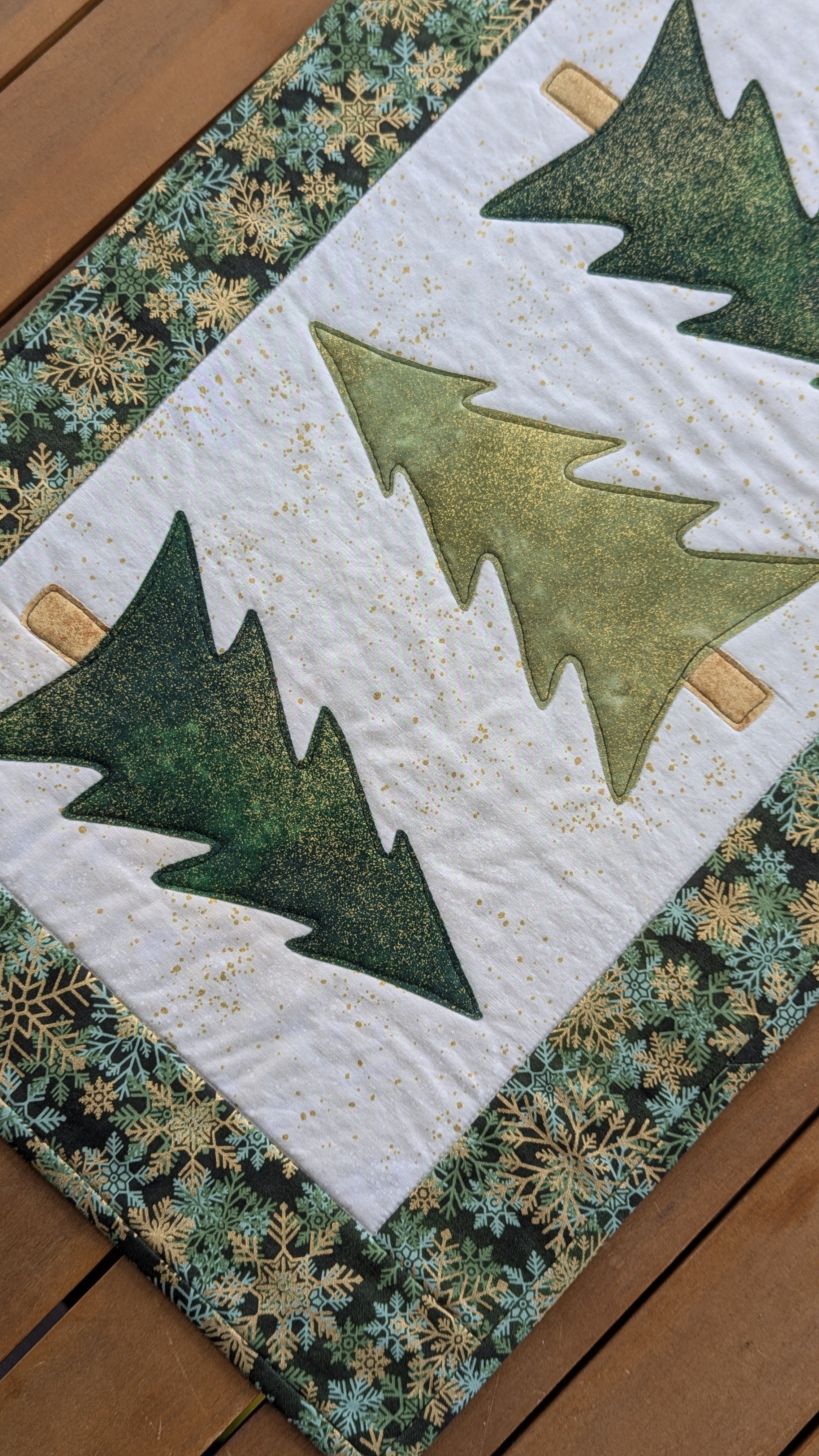 Christmas Tree - Quilted Table Runner Pattern