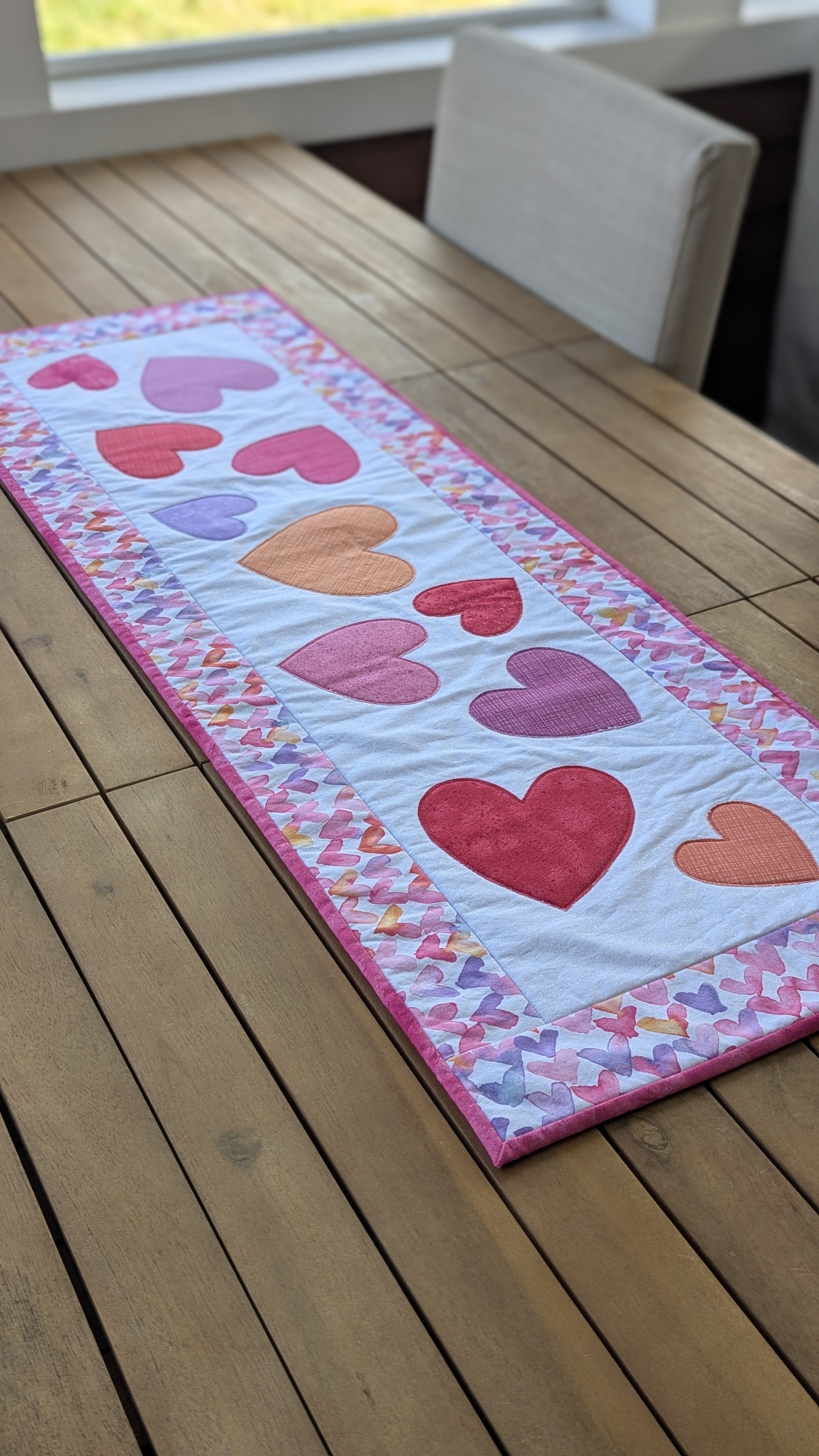 Valentine’s Day - Quilted Table Runner Pattern