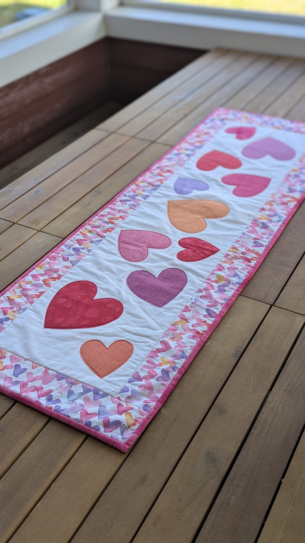 Valentine’s Day - Quilted Table Runner Pattern