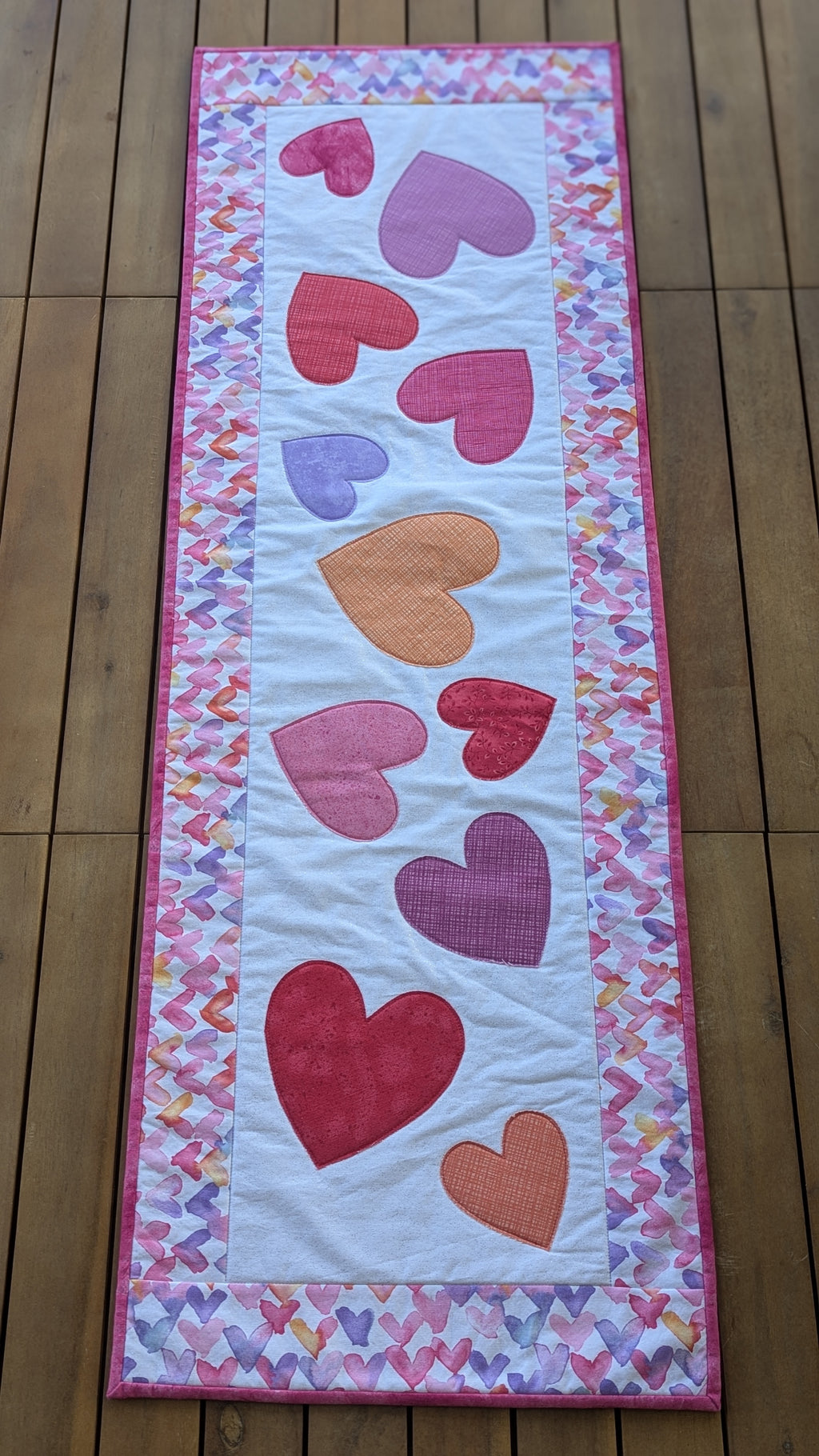 Valentine’s Day - Quilted Table Runner Pattern
