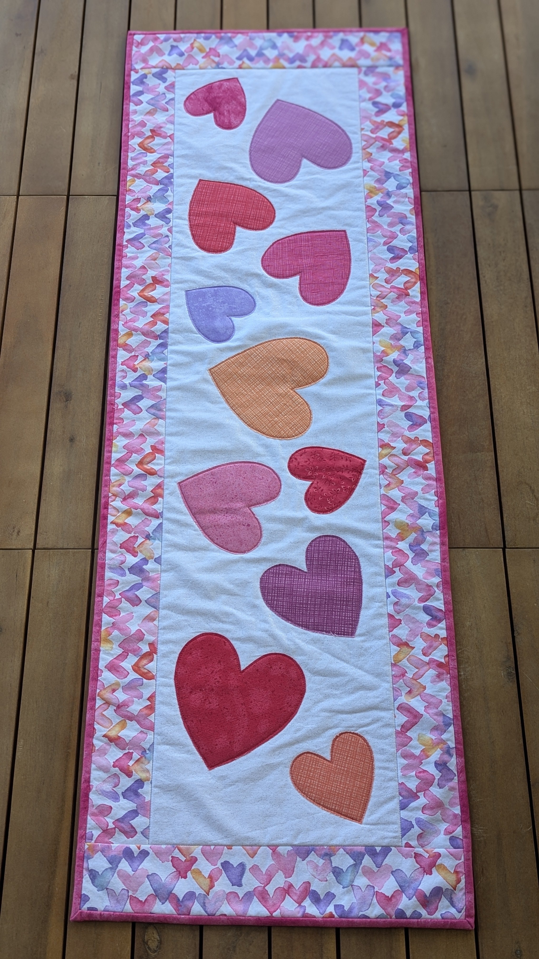 Valentine’s Day - Quilted Table Runner Pattern