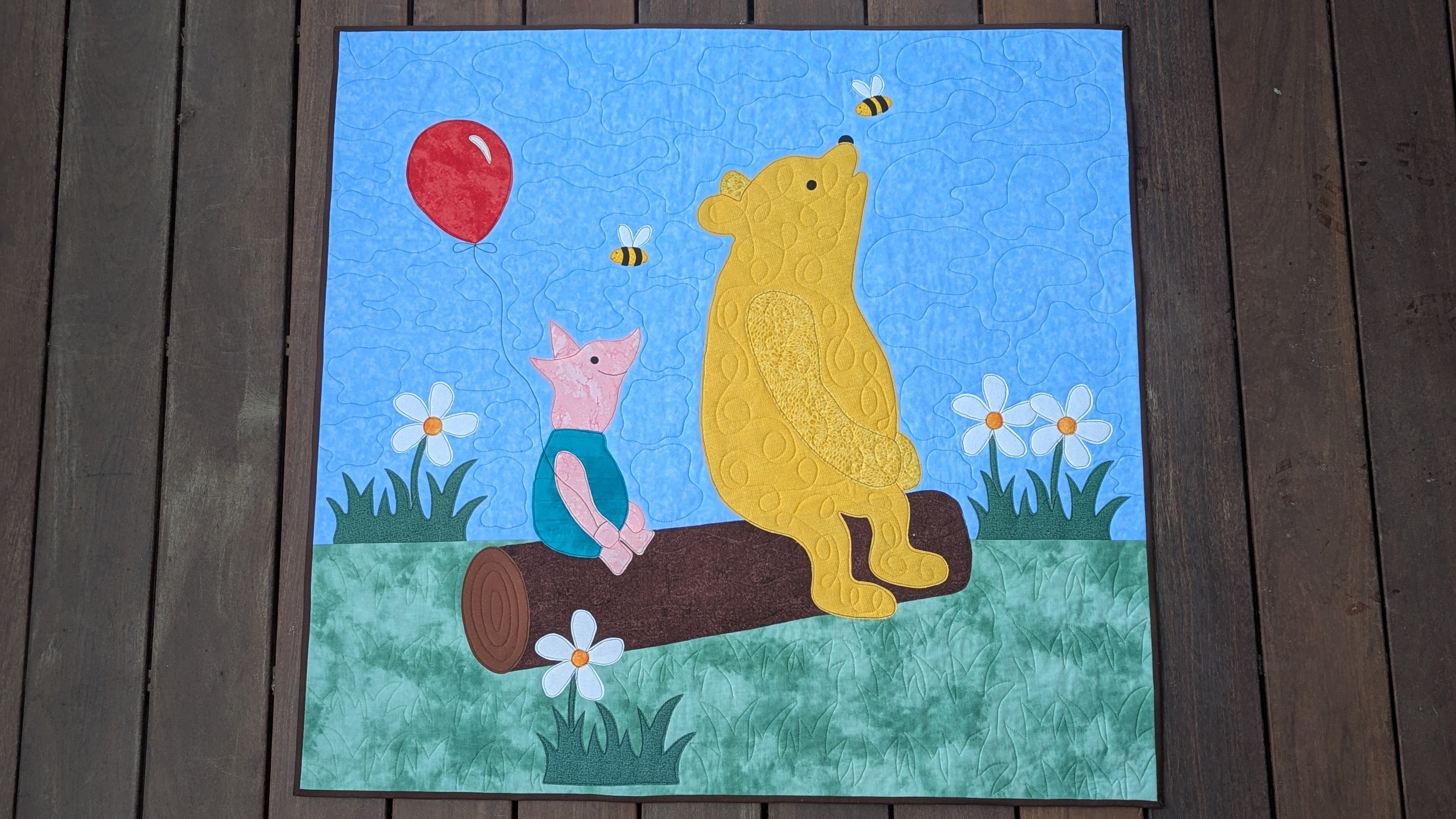 Winnie-the-Pooh - Baby Quilt Pattern