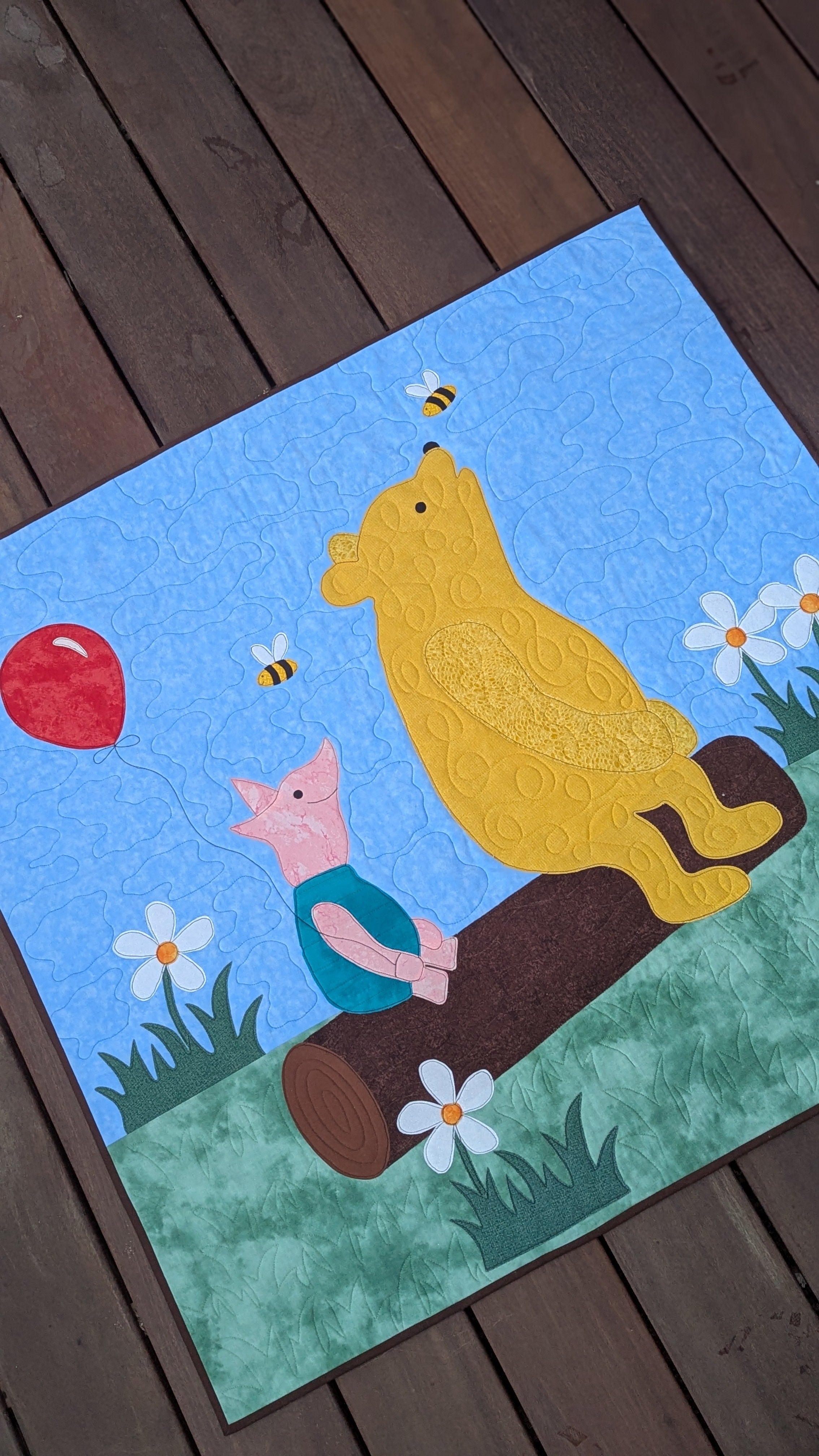 Winnie-the-Pooh - Baby Quilt Pattern