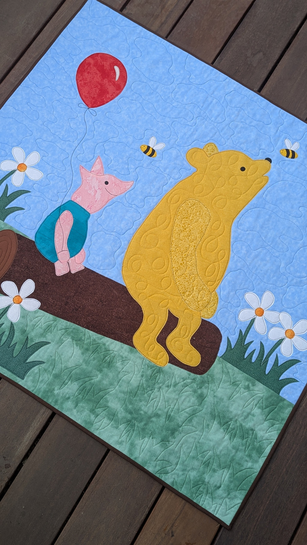 Winnie-the-Pooh - Baby Quilt Pattern
