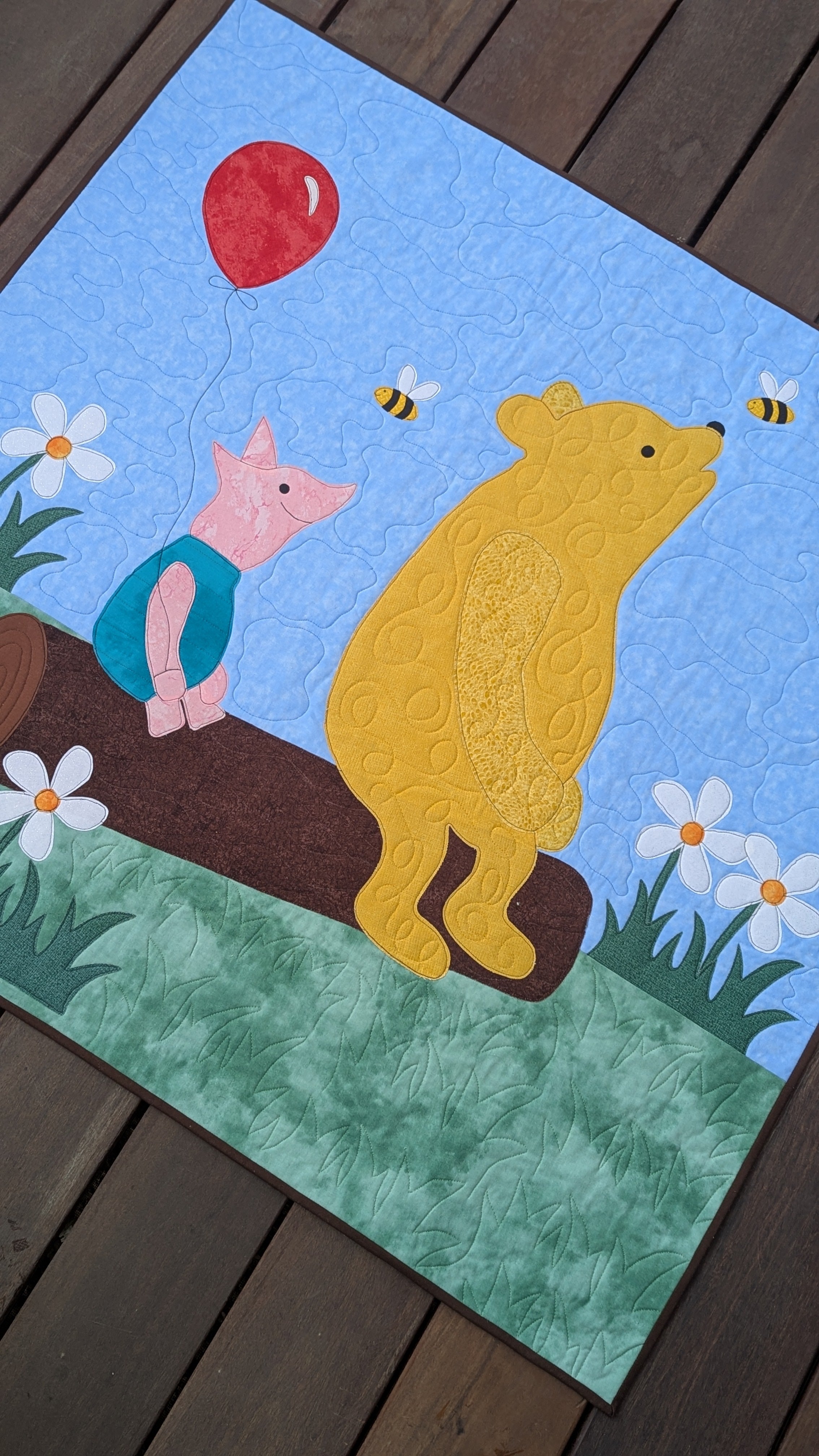 Winnie-the-Pooh - Baby Quilt Pattern