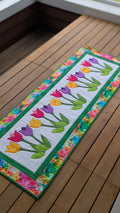 Spring Tulips - Quilted Table Runner Pattern