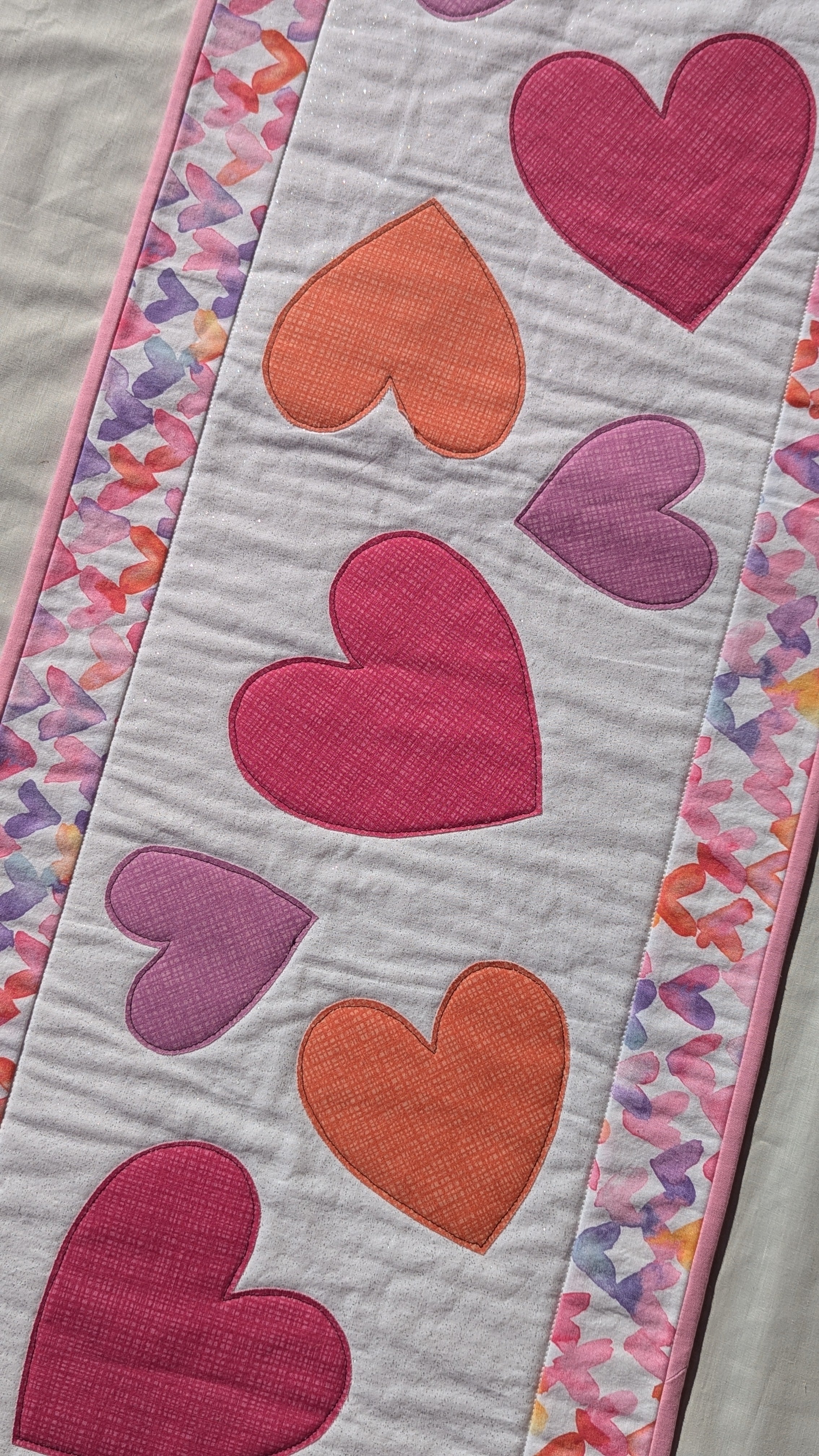Valentine’s Day - Quilted Table Runner Pattern